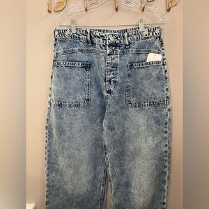 NWT Altar'd State Wide Leg Jeans